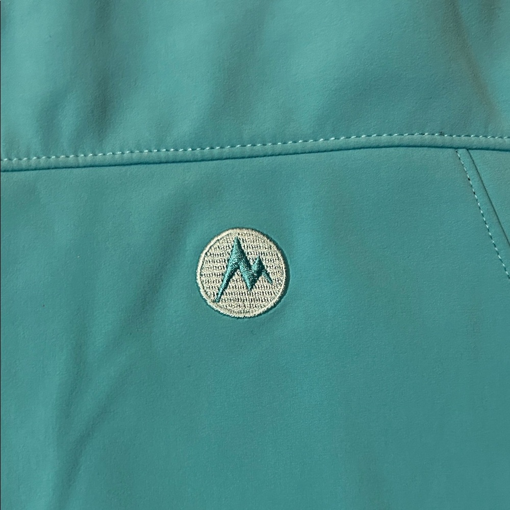 Marmot Blue and Black Fleece Jacket - Picture 5 of 6